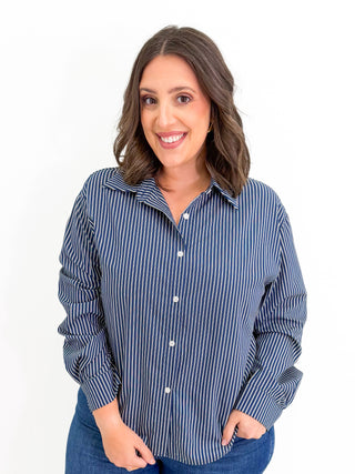 Atlantic Stripe Top by Elan