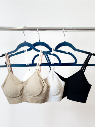 Skinny Sheer Padded Bralette
