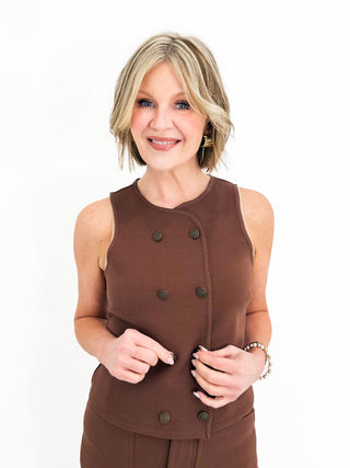 Mocha Mood Vest