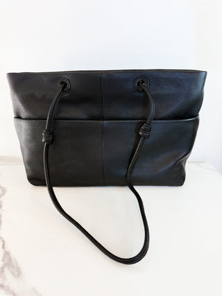 Studio Softie Tote in Black by HOBO