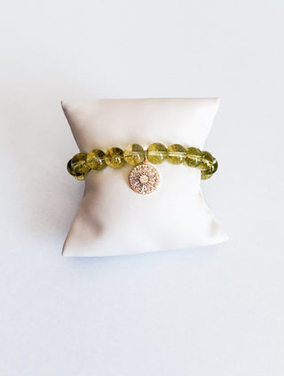 Fern Bracelet in Olive by BuDhaGirl