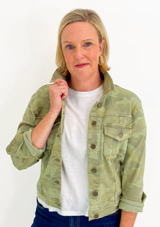Ainsley Jacket in Rivera Camo by Dear John