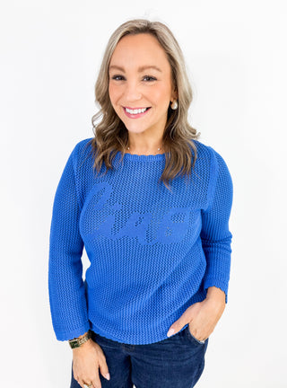 Feeling Blue Sweater by Tribal