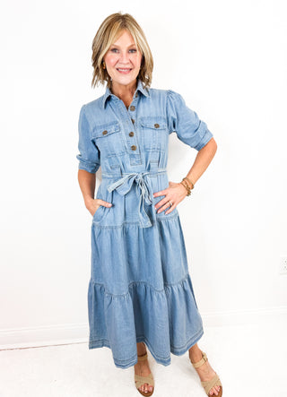 Skyline Denim Dress