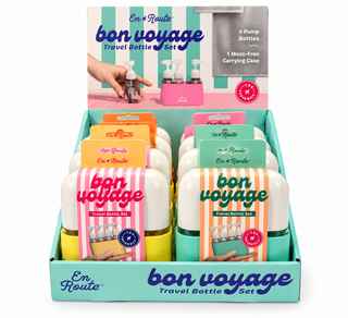 Bon Voyage 4 Piece Travel Bottles