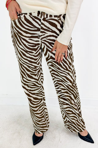 Zebra Looks Good On You Pant