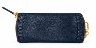 Spark Double Eyeglass Case in Ink Navy by HOBO