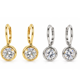 Lyla Bezel Earring (10mm) by Sahira