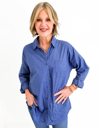 Easy Street Top in Denim