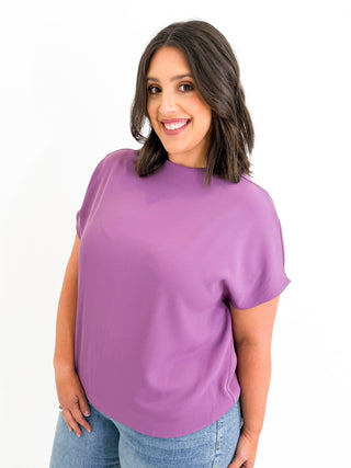 Quiet Luxury Top in Sugar Plum