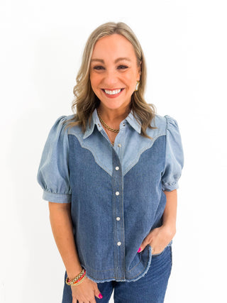 Double Stitch Top