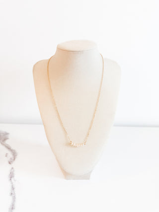 Pearl Bar Necklace