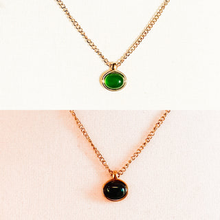 Elemental Stone Necklace by Pressie