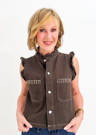 Hayride Honey Vest