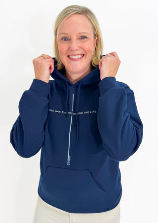 The Life Hoodie in Navy