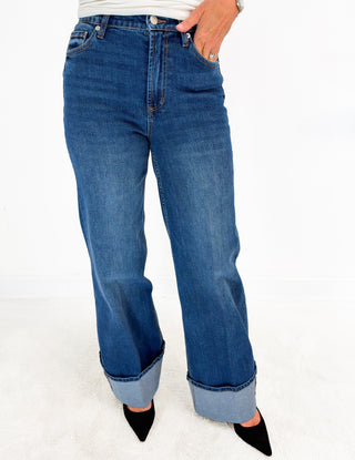 Fiona Wide Jean in Castillion by Dear John