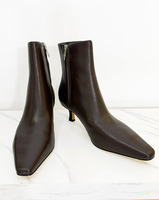 Sleek Society Boot in Dark Brown