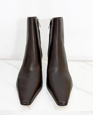Sleek Society Boot in Dark Brown