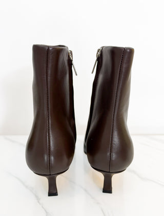 Sleek Society Boot in Dark Brown