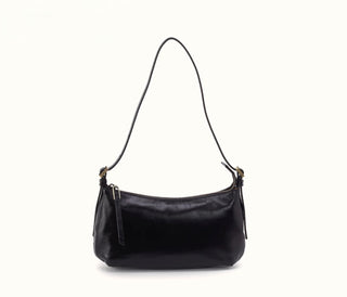 Scottie Slim Shoulder Bag in Black by HOBO