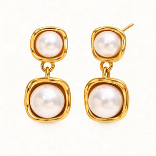 PREORDER Portico Pearl Earrings by Pressie