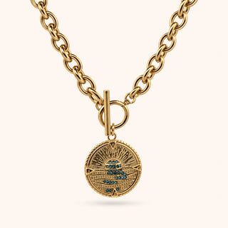 PREORDER Waypoint Medallion Necklace by Pressie