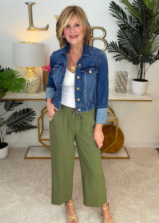 Styled by Val: Bracelet Length High Cuff Trucker Jacket