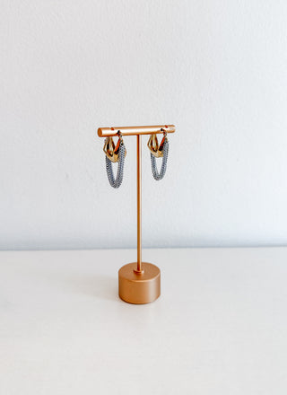 Two Tone Court Chain Hoops